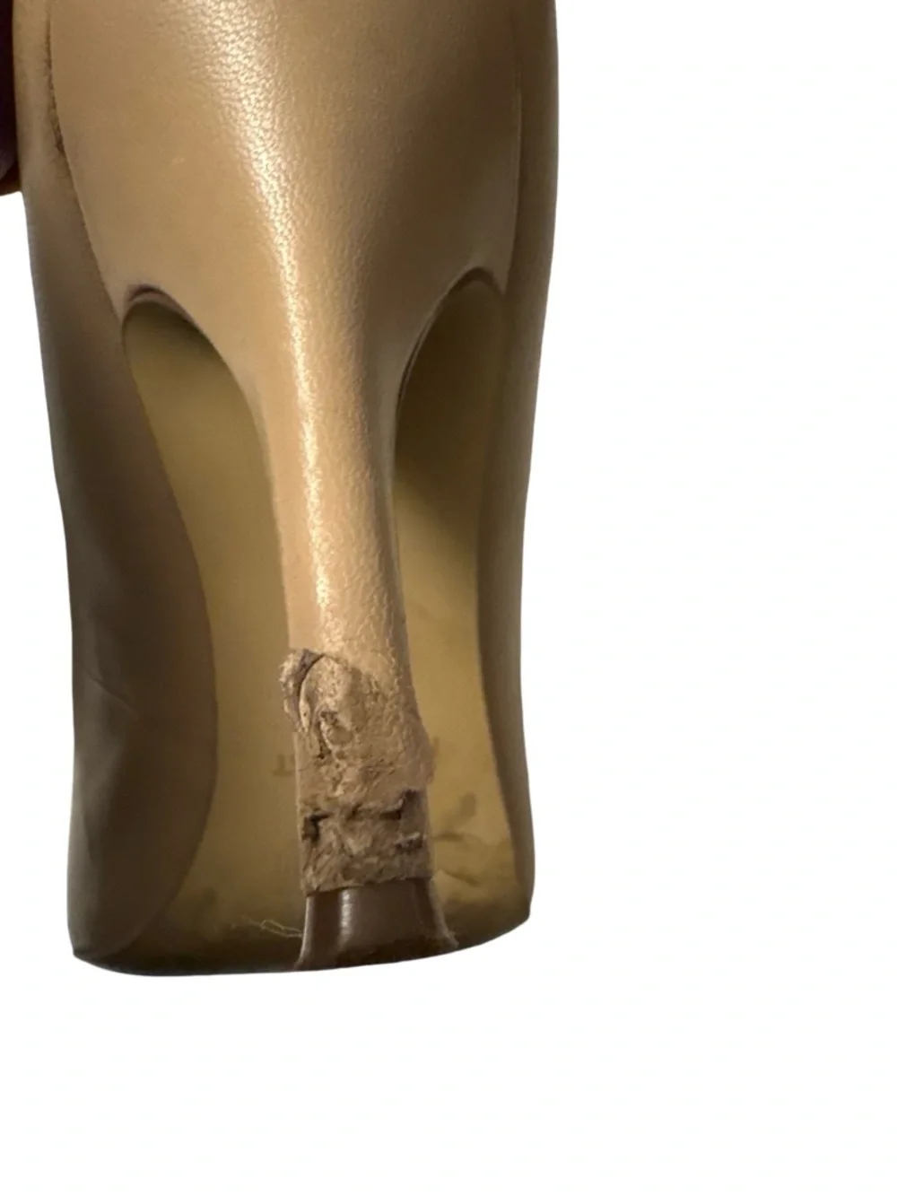Nine West Beige Pointed-Toe Pumps